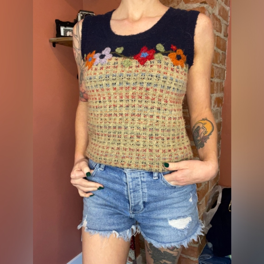 Vintage sweater tank